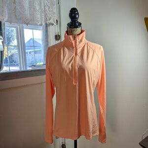 Under Armour Women's Peach Quarter-Zip Hoodie